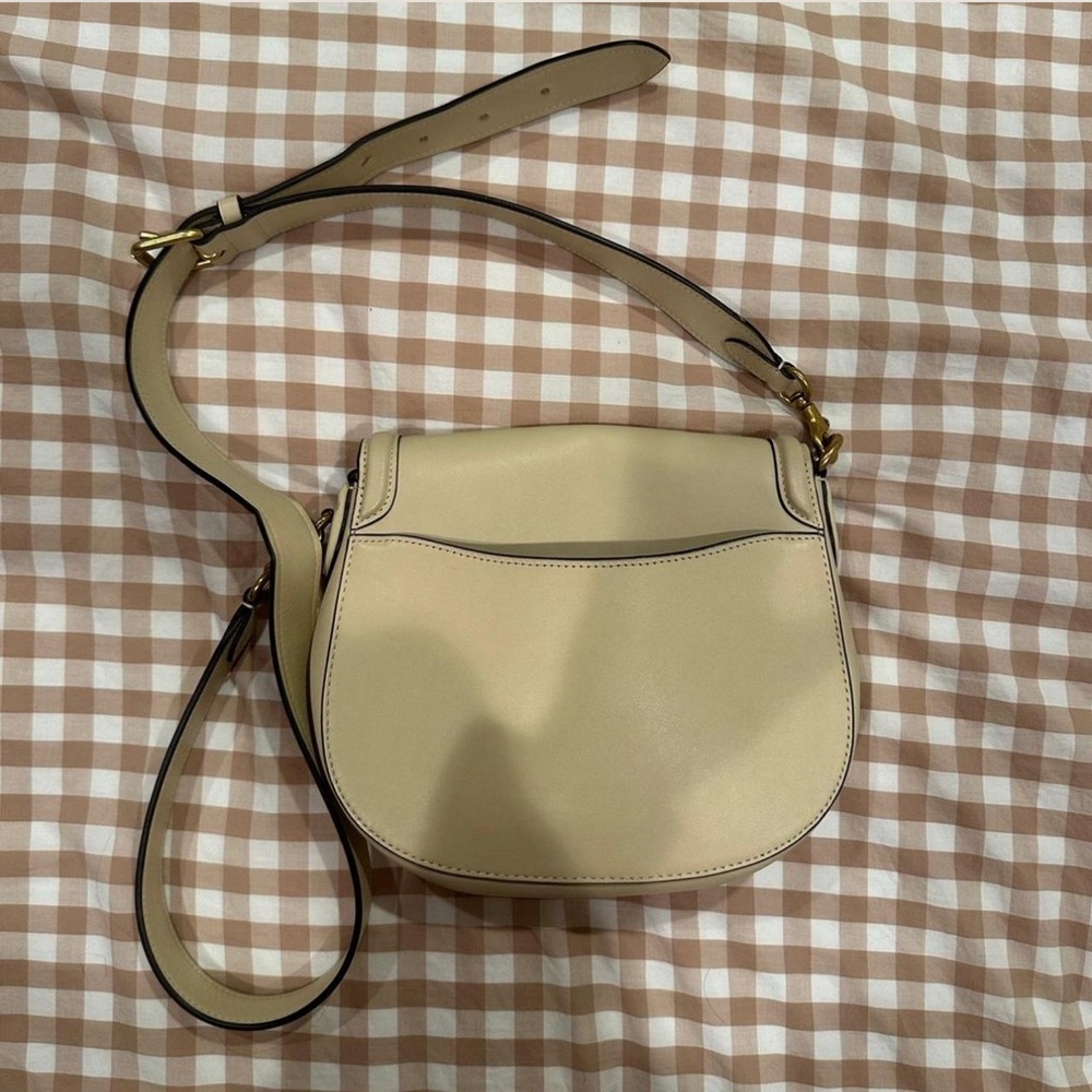 Coach Leather Crossbody Saddle Bag - Picture 4 of 5